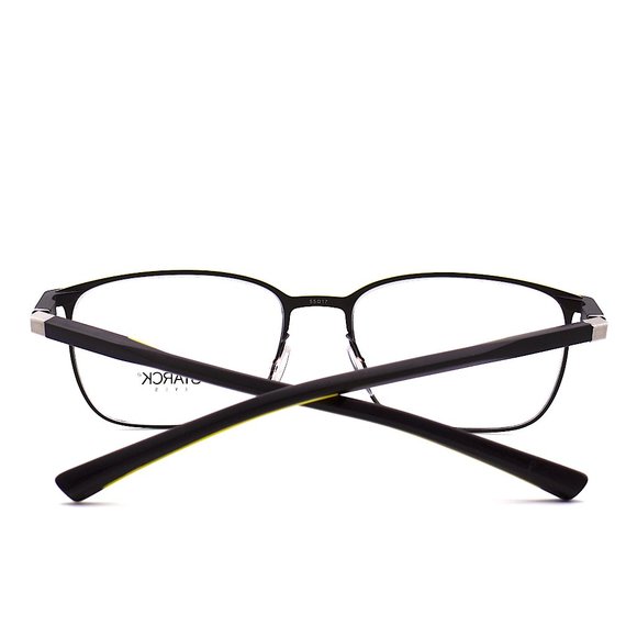 NEW STARCK EYES SH2028-M BLACK YELLOW AUTHENTIC EYEGLASSES FRAME - Picture 10 of 10